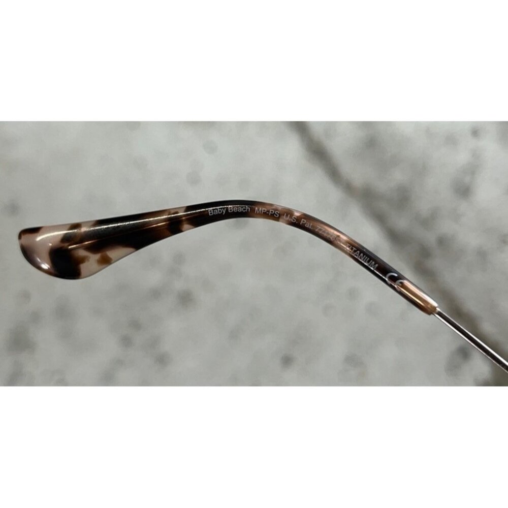 Maui Jim Sunglasses MJ 245-16R Maui Sunrise Baby Beach Rose Gold 56-18-120 - Picture 10 of 10